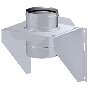 anclaje simple tuberia pared