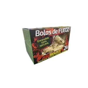 bolas fuego encendido