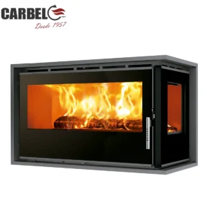 estufa leña aire carbel a2100