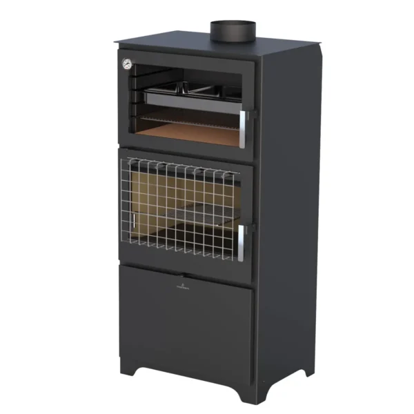estufa leña horno bronpi murano cerrada