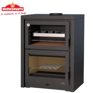 estufa leña horno bronpi vulcano