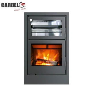 estufa leña horno carbel atlas insert
