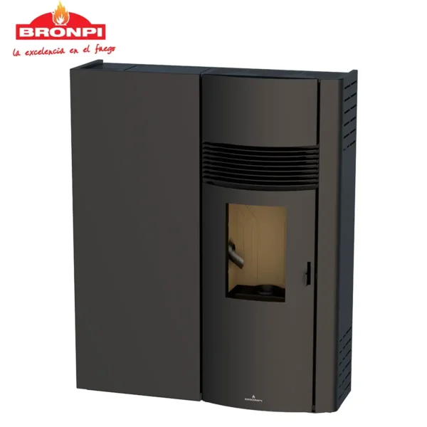 estufa pellets bronpi adry negra