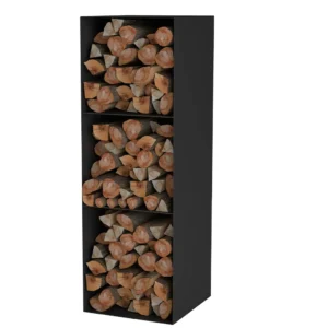 leñero metal columna