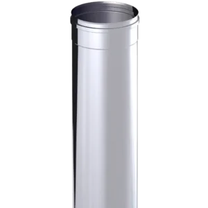 modulo recto simple pared tuberia estufas