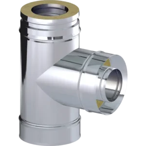 salida t tuberia doble estufas